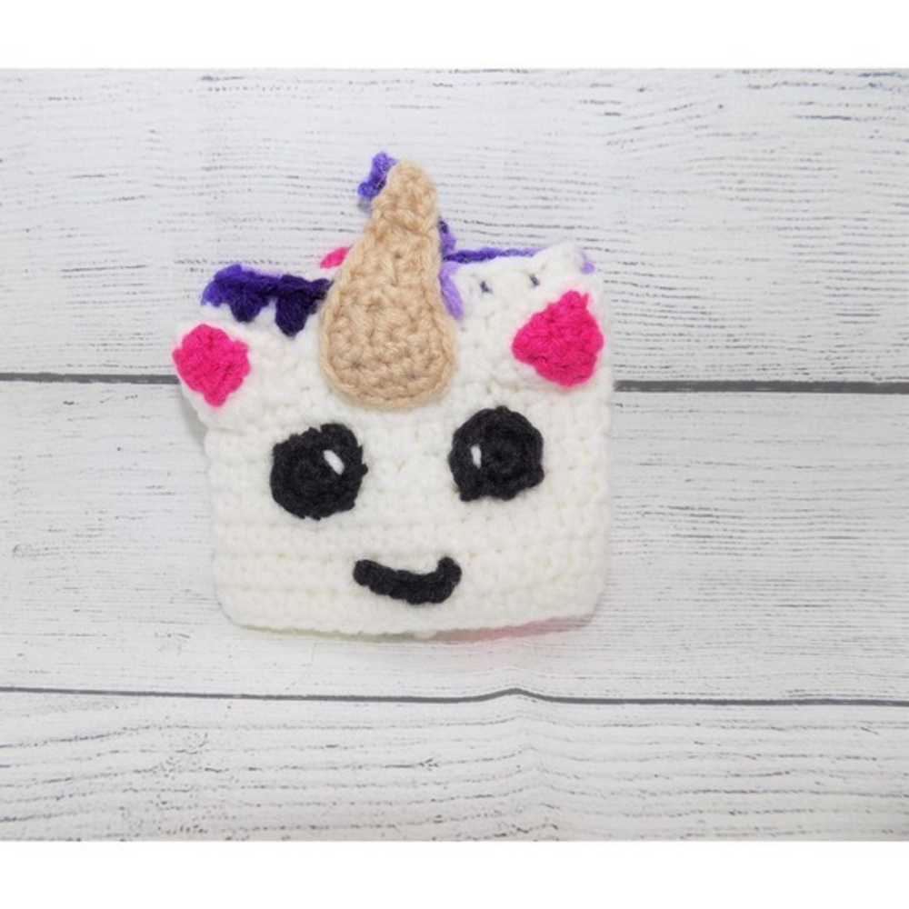 Unicorn Cup Cozy - Crochet Cup Cozy
